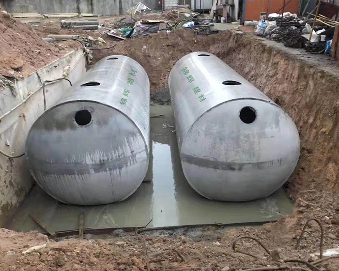 安裝鋼筋混凝土化糞池的施工周期短。